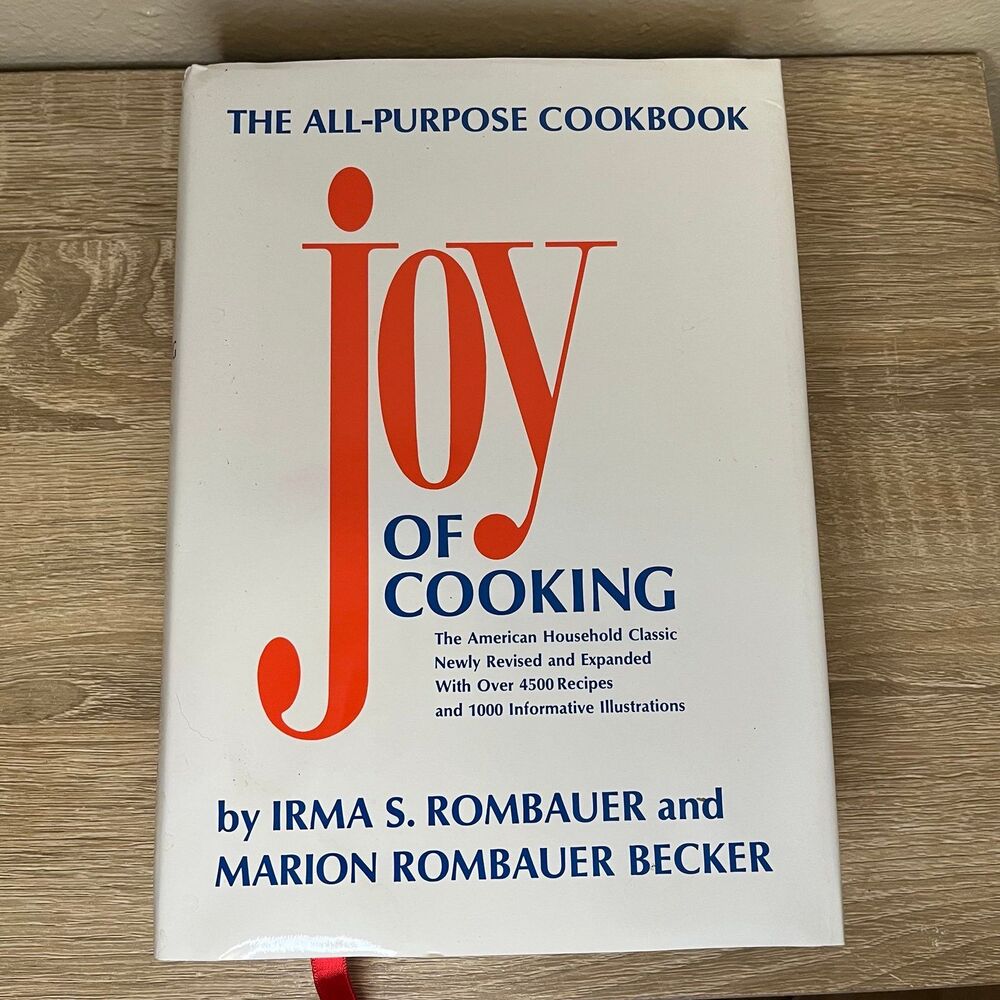 Joy of Cooking First Scribner Edition 1995 By Irma S Rombauer Marion Becker HCDJ
